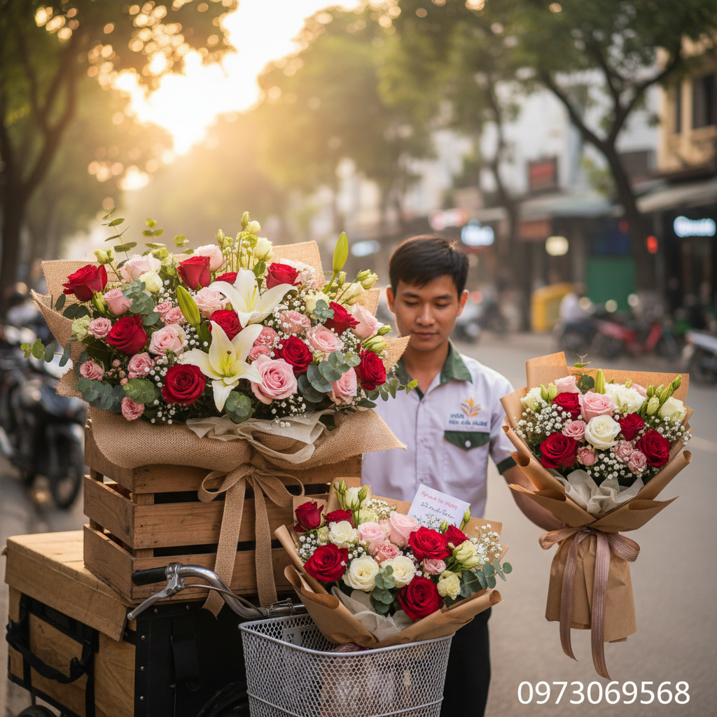 Shop hoa tươi Xã Nghĩa Thái, Nghĩa Hưng, Nam Định